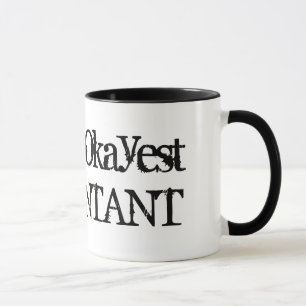 Worlds Okayest Accountant Funny coffee mug humor