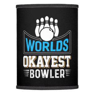 Worlds Okayest Bowler Lamp Shade