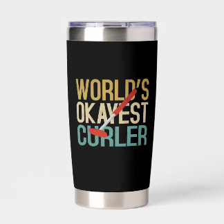 World's Okayest Curler Insulated Tumbler