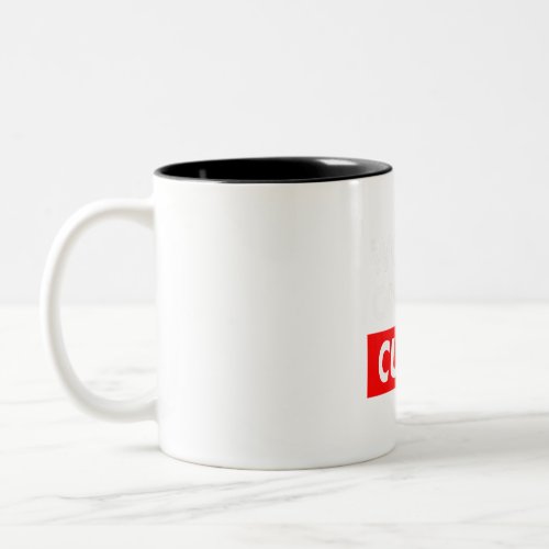 Worlds okayest Cutler Two_Tone Coffee Mug