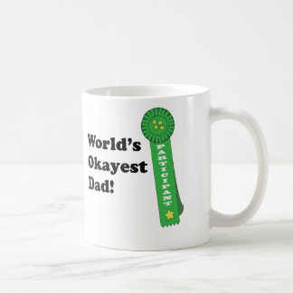 World's Okayest Dad Coffee Mug