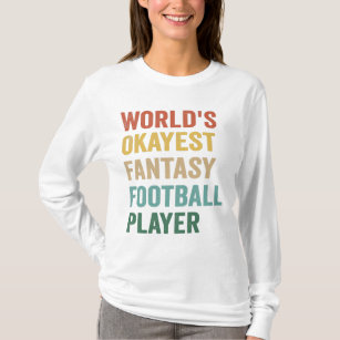 Funny Don't Drink And Draft Fantasy Football Draft Party Long Sleeve T-Shirt