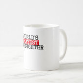 world's okayest Firefighter, #Firefighter Coffee Mug (Front Right)