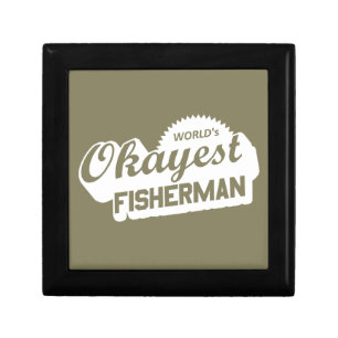 World's Okayest Fisherman Gift Box