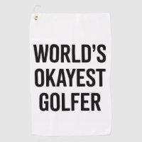 World's Okayest Golfer Dad Father's Day Golfing