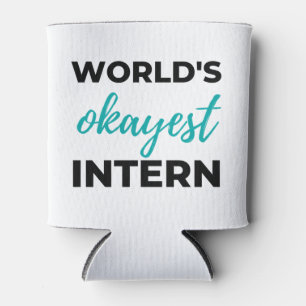 World's Okayest Intern 2 Can Cooler