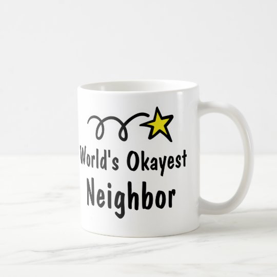 YINENA Gartenflagge – 'World's Okayest Neighbor', 30,5 X 45,7 Cm, Doppelseitig, Aus Polyester