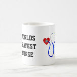Worlds Okayest Nurse Coffee Mug at Zazzle