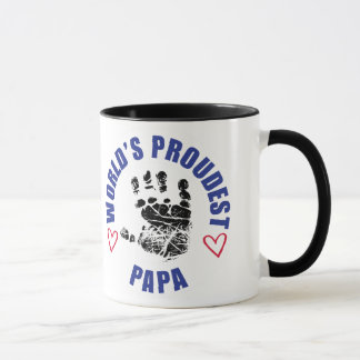 World's Proudest Papa Mug
