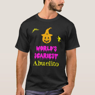World's Scariest Abuelito Halloween Costume Lazy E T-Shirt