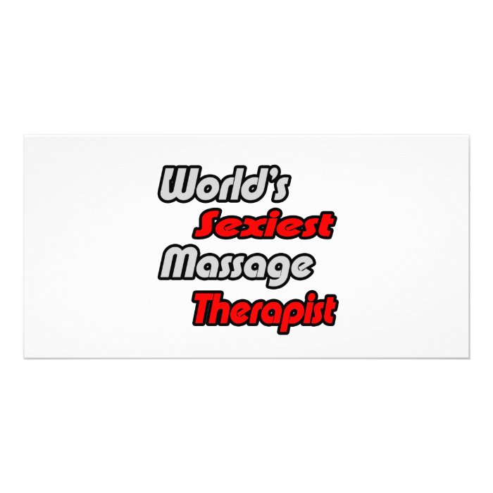 Worlds Sexiest Massage Therapist Photo Cards