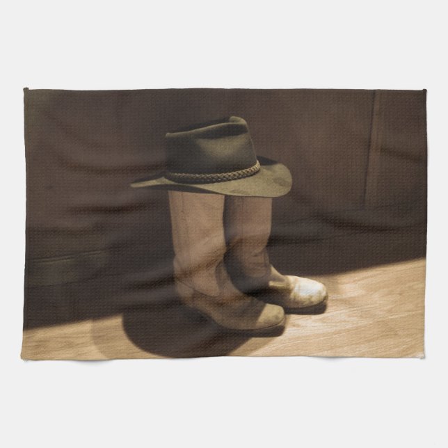 World's Shortest Cowboy Towel (Horizontal)