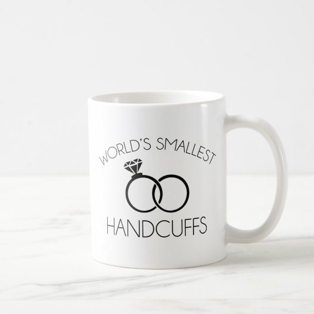 World's Smallest Handcuffs Coffee Mug (Right)