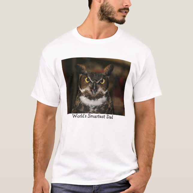 World's Smartest Dad T Shirt (Front)