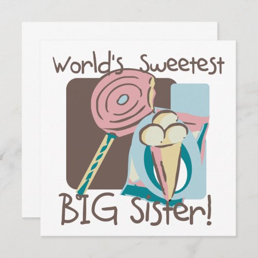 World's Sweetest Big Sister (Front/Back)