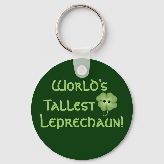 World's Tallest Leprechaun Keychain (Front)