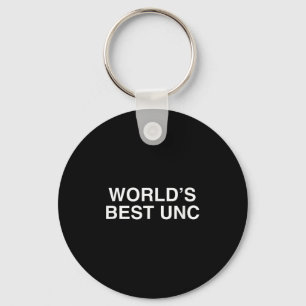 World's Unc Unhinged Gen Z College Sarcastic Gag M Keychain