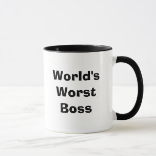 World's Worst Boss Mug