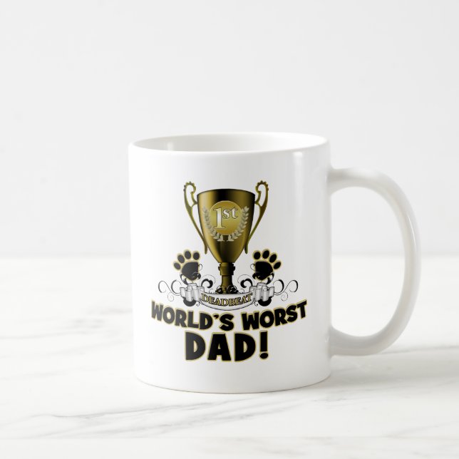 World's Worst Dad Coffee Mug (Right)