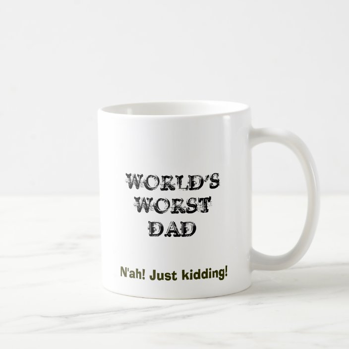worst dad mug
