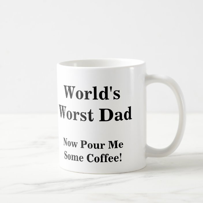 worst dad ever mug