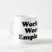 World's Worst Employee Coffee Mug (Front Left)