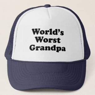 World's Worst Grandpa Trucker Hat