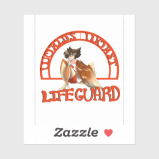 World's Worst Lifeguard Sticker