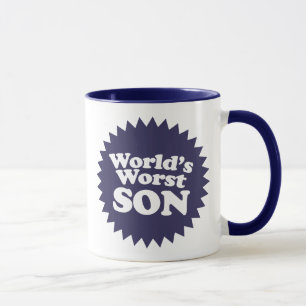 World's Worst Son Mug