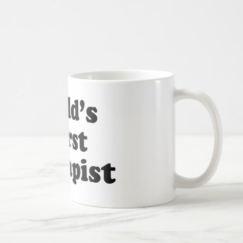 worlds worst therapist coffee mug