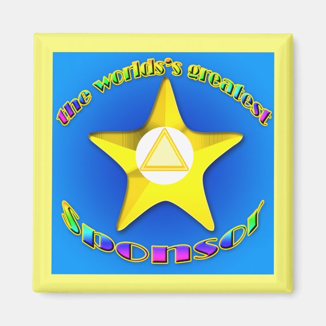 World'sGreatestSponsor Magnet (Front)