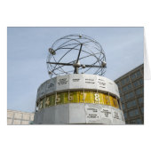 Worldtime Clock in Berlin (Front Horizontal)
