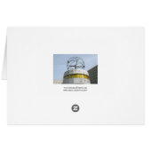 Worldtime Clock in Berlin Cards (Back Horizontal)