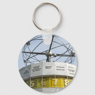 Worldtime Clock in Berlin Keychain