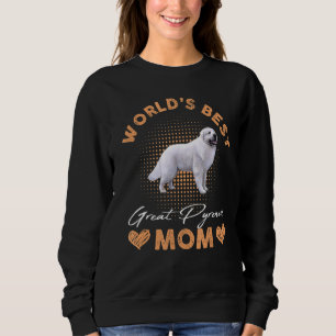 Worldu2019s Best Great Pyrenees Mom Dog Women Sweatshirt