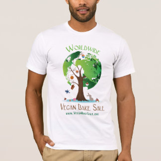 Worldwide Vegan Bake Sale shirt by Reagan Kimball