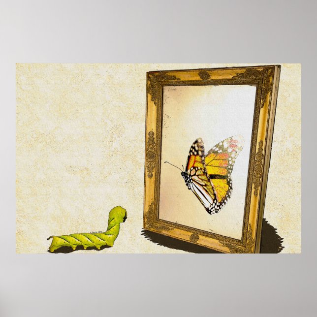 Worm and the Mirror! Poster (Front)