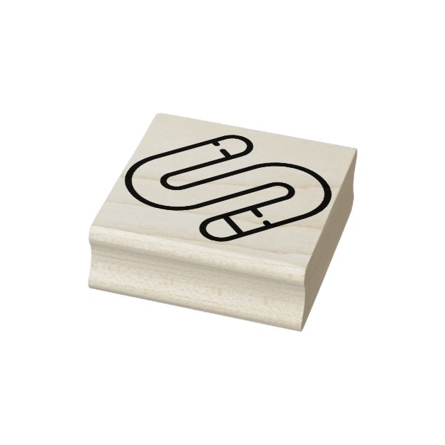 worm rubber stamp (Stamp)