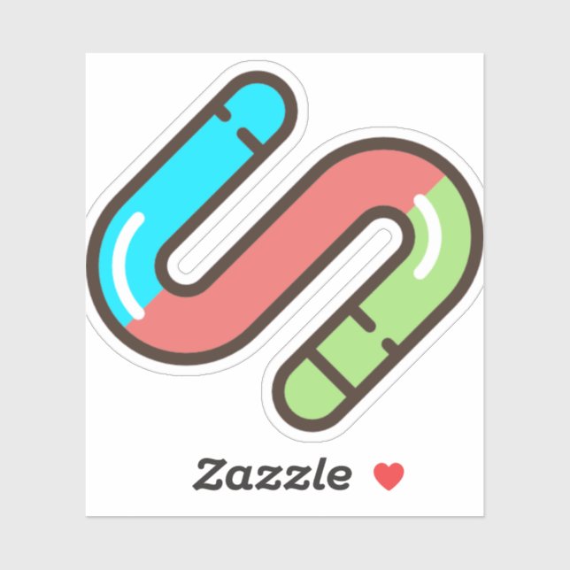worm sticker (Sheet)