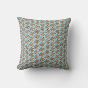 worm throw pillow