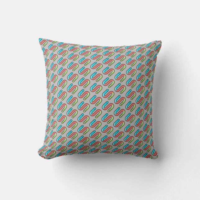 worm throw pillow (Front)