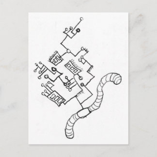 Wormwired Postcard