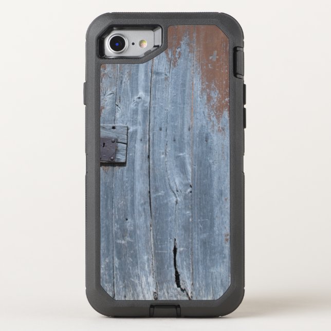 Worn and Rusty Wooden Door Otterbox iPhone Case (Back)