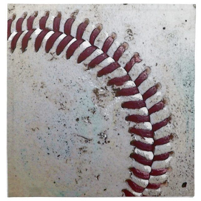 Worn Baseball Napkins (Front)