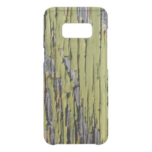 Worn Cracked and Weathered Green Barn Wood Uncommon Samsung Galaxy S8 Case