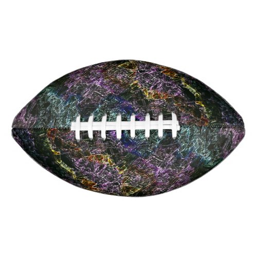 Worn destroyed or corroded dark colored sponge fo football