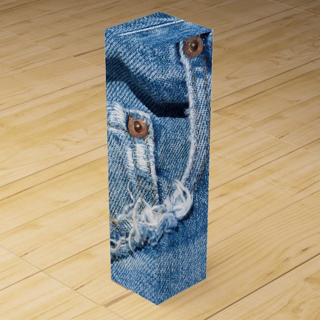 Worn Jeans Favor Box (Front)