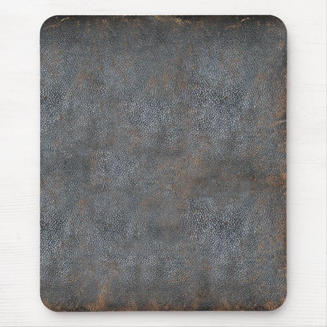 Worn Leather Look Antique Book Mouse Pad (Front)