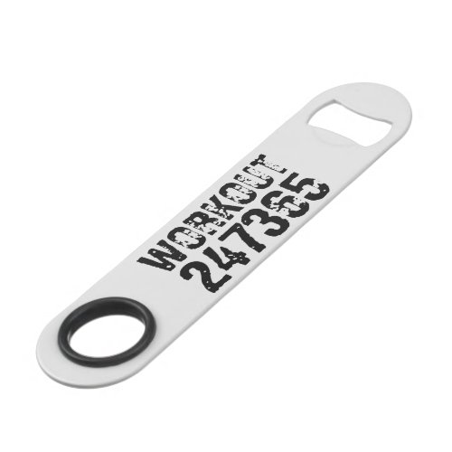 Worn out and scratched text Workout 247365 black Bar Key