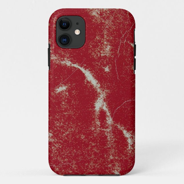 Worn Out Red Case-Mate iPhone Case (Back)